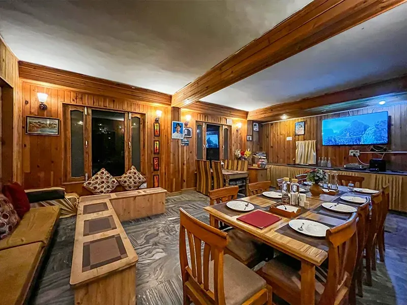 Prabhat Homestay Dinning Area